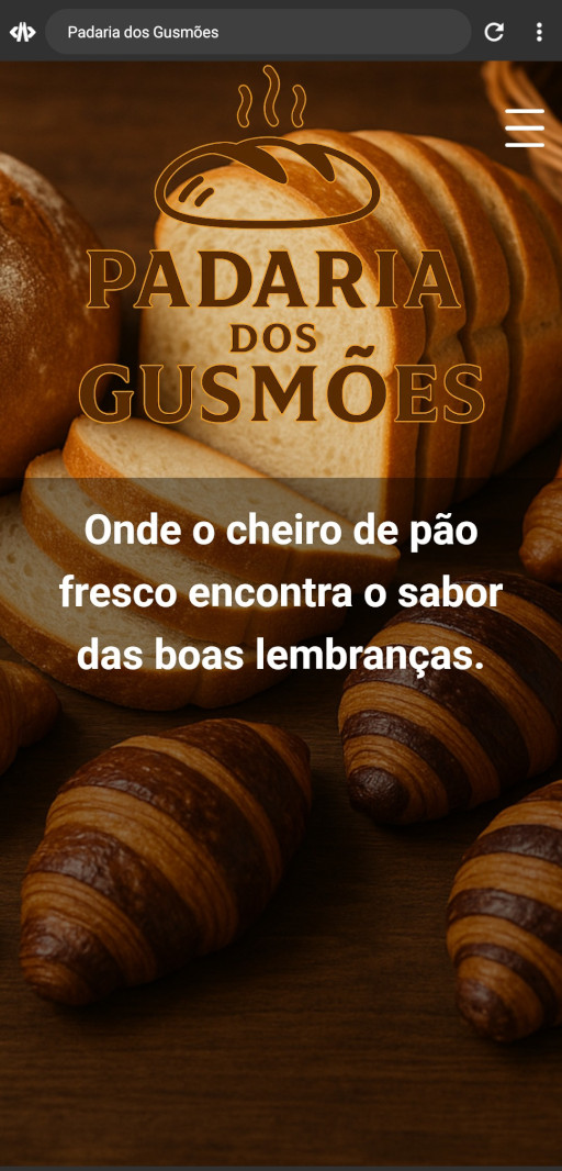 Foto do site Padaria dos Gusmões